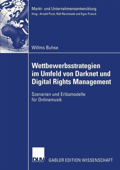 Cover Wettbewerbsstrategien im Umfeld von Darknet und Digital Rights Management (eBook, PDF)