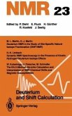 Deuterium and Shift Calculation (eBook, PDF)