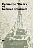 Economic Theory of Natural Resources (eBook, PDF)