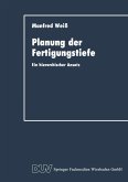 Planung der Fertigungstiefe (eBook, PDF)