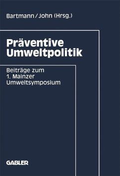 Cover Präventive Umweltpolitik (eBook, PDF)