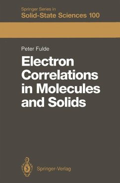 Electron Correlations in Molecules and Solids (eBook, PDF) - Fulde, Peter