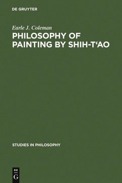Cover Philosophy of Painting by Shih-T'ao (eBook, PDF)