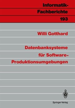 Datenbanksysteme für Software-Produktionsumgebungen (eBook, PDF) - Gotthard, Willi