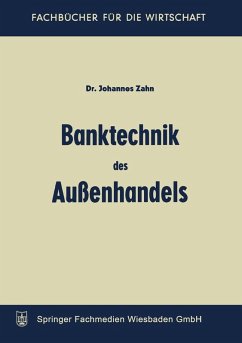 Cover Banktechnik des Aussenhandels (eBook, PDF)