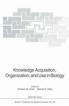 Cover Knowledge Acquisition, Organization, and Use in Biology (eBook, PDF)