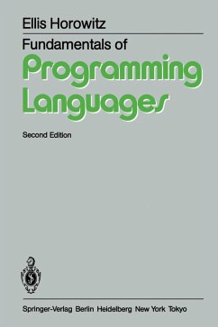 Fundamentals of Programming Languages (eBook, PDF) - Horowitz, E.