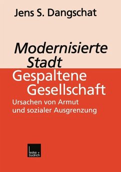 Cover Modernisierte Stadt - gespaltene Gesellschaft (eBook, PDF)