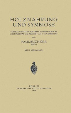 Cover Holznahrung und Symbiose (eBook, PDF)