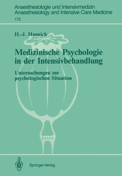 Cover Medizinische Psychologie in der Intensivbehandlung (eBook, PDF)
