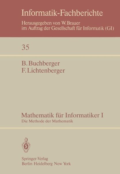 Mathematik für Informatiker I (eBook, PDF) Mathematik für Informatiker I (eBook, PDF)