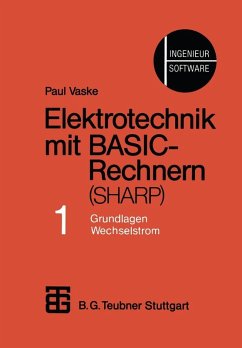 Elektrotechnik mit BASIC-Rechnern (SHARP) (eBook, PDF) - Vaske, Paul