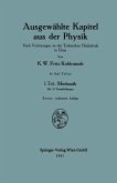 Ausgewählte Kapitel aus der Physik (eBook, PDF)