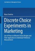 Discrete Choice Experiments in Marketing (eBook, PDF)