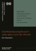 Ost-West-Sprachgebrauch - zehn Jahre nach der Wende (eBook, PDF)