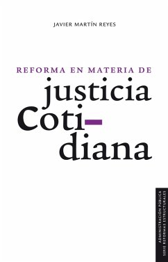 Cover Reforma en materia de justicia cotidiana (eBook, PDF)