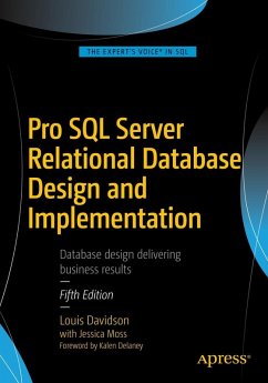 Pro SQL Server Relational Database Design and Implementation (eBook, PDF) - Davidson, Louis; Moss, Jessica