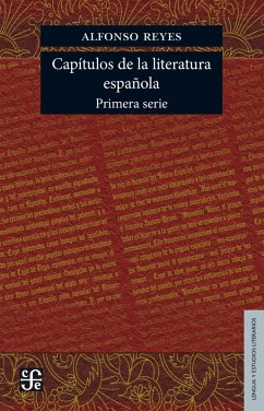 Capi´tulos de literatura española (eBook, ePUB) - Reyes, Alfonso