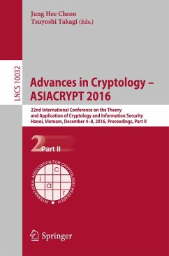 Advances in Cryptology - ASIACRYPT 2016 (eBook, PDF)