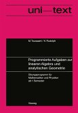 Programmierte Aufgaben zur linearen Algebra und analytischen Geometrie (eBook, PDF)
