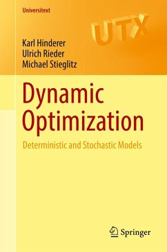 Dynamic Optimization (eBook, PDF) - Hinderer, Karl; Rieder, Ulrich; Stieglitz, Michael