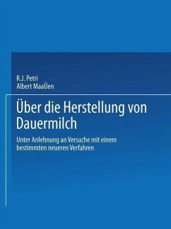 Cover Ueber die Herstellung von Dauermilch (eBook, PDF)