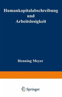 Cover Humankapitalabschreibung und Arbeitslosigkeit (eBook, PDF)