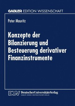 Cover Konzepte der Bilanzierung und Besteuerung derivativer Finanzinstrumente (eBook, PDF)