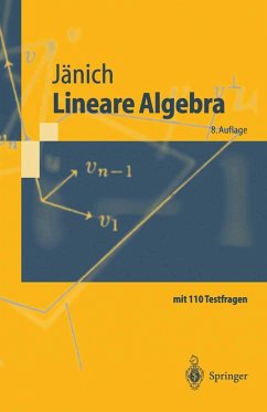 Lineare Algebra (eBook, PDF) - Jänich, Klaus