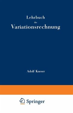 Cover Lehrbuch der Variationsrechnung (eBook, PDF)