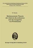 Mathematische Theorie der relativen Koordination und der Gangarten von Wirbeltieren (eBook, PDF)