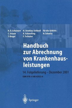 Handbuch zur Abrechnung von Krankenhausleistungen (eBook, PDF) - Scheinert, H. D.; Straub, C.; Strehlau-Schwoll, H.