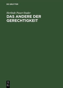 Das Andere der Gerechtigkeit (eBook, PDF) - Pauer-Studer, Herlinde