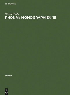 Phonai: Monographien 16 (eBook, PDF) - Lipold, Günter