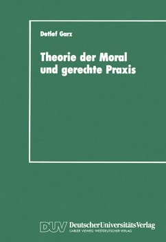 Cover Theorie der Moral und gerechte Praxis (eBook, PDF)