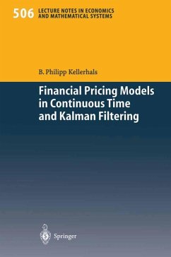 Cover Financial Pricing Models in Continuous Time and Kalman Filtering (eBook, PDF)