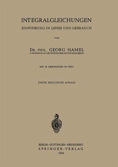 Integralgleichungen (eBook, PDF) - Hamel, Georg