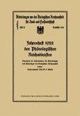 Jahresheft 1922 des Phänologischen Reichsdienstes (eBook, PDF)