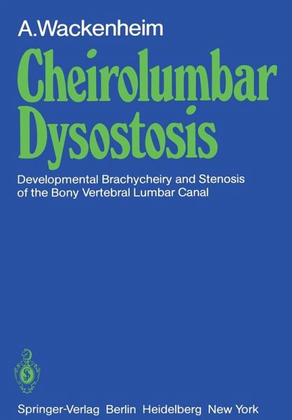 Cheirolumbar Dysostosis (eBook, PDF) Cheirolumbar Dysostosis (eBook, PDF)