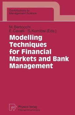 Modelling Techniques for Financial Markets and Bank Management (eBook, PDF)