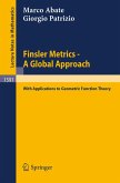 Finsler Metrics - A Global Approach (eBook, PDF)