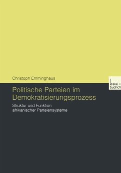 Politische Parteien im Demokratisierungsprozess (eBook, PDF) - Emminghaus, Christoph