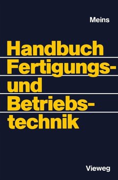 Handbuch Fertigungs- und Betriebstechnik (eBook, PDF) Cover Handbuch Fertigungs- und Betriebstechnik (eBook, PDF)