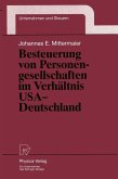 Besteuerung von Personengesellschaften im Verhältnis USA - Deutschland (eBook, PDF)