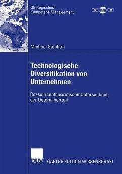 Cover Technologische Diversifikation von Unternehmen (eBook, PDF)