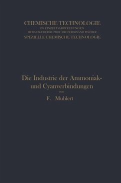 Cover Die Industrie der Ammoniak- und Cyanverbindungen (eBook, PDF)