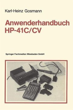 Anwenderhandbuch HP-41 C/CV (eBook, PDF) - Gosmann, Karl-Heinz