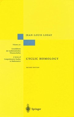 Cyclic Homology (eBook, PDF) - Loday, Jean-Louis