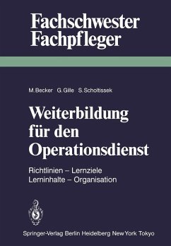 Weiterbildung für den Operationsdienst (eBook, PDF)