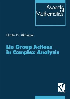 Cover Lie Group Actions in Complex Analysis (eBook, PDF)